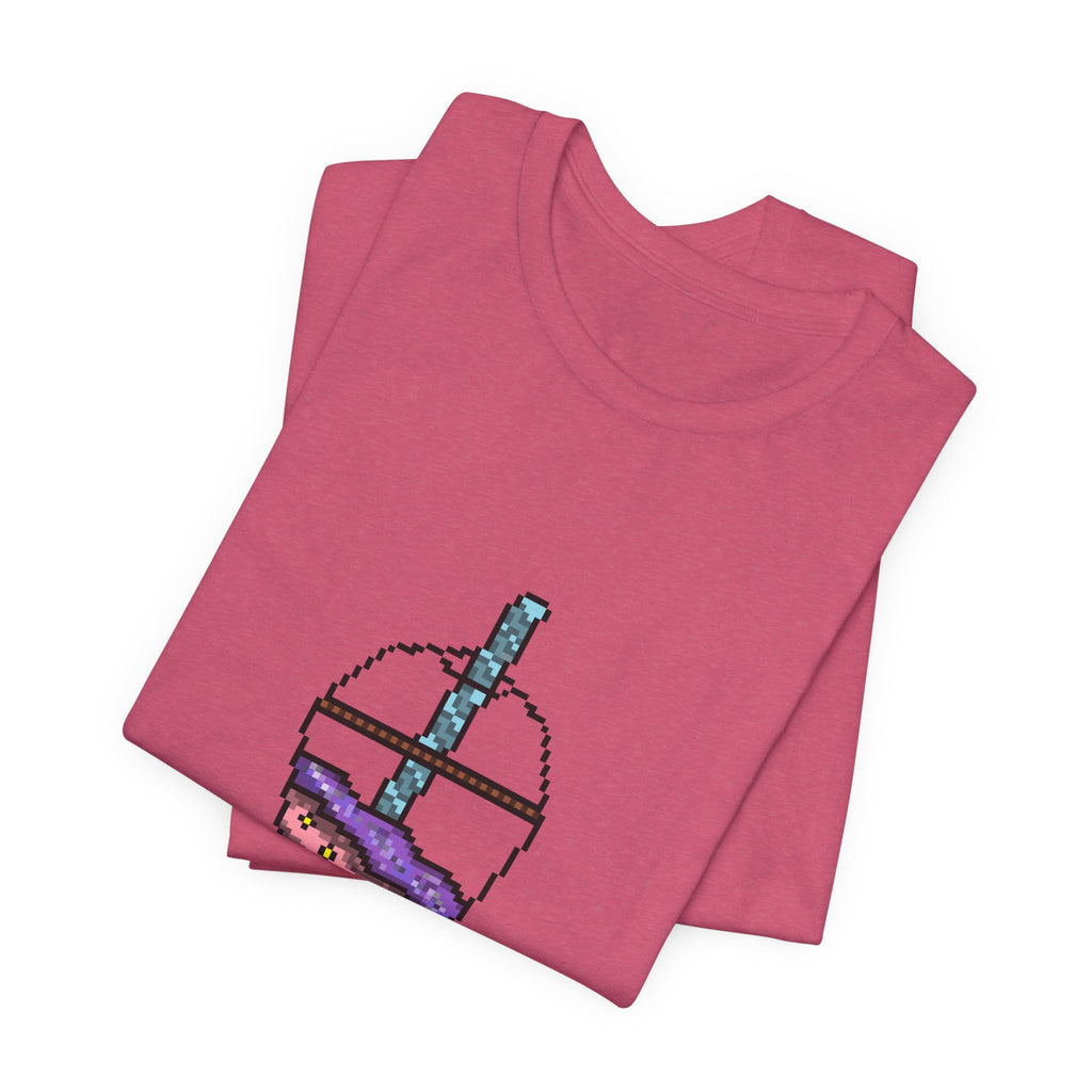Galaxy Boba Tea Pixel Art Short Sleeve Tee