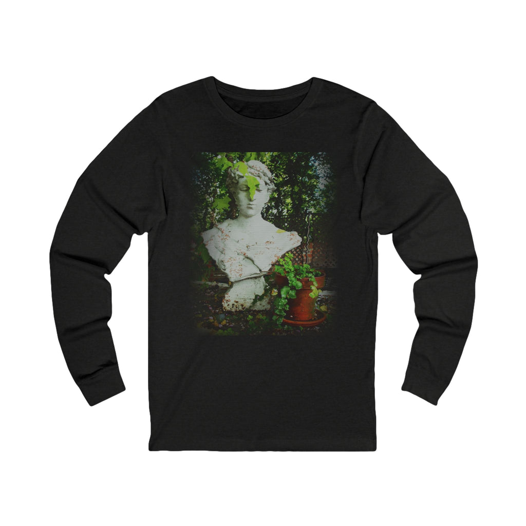 Garden Bust Long Sleeve Shirt — Hippocrates Quote