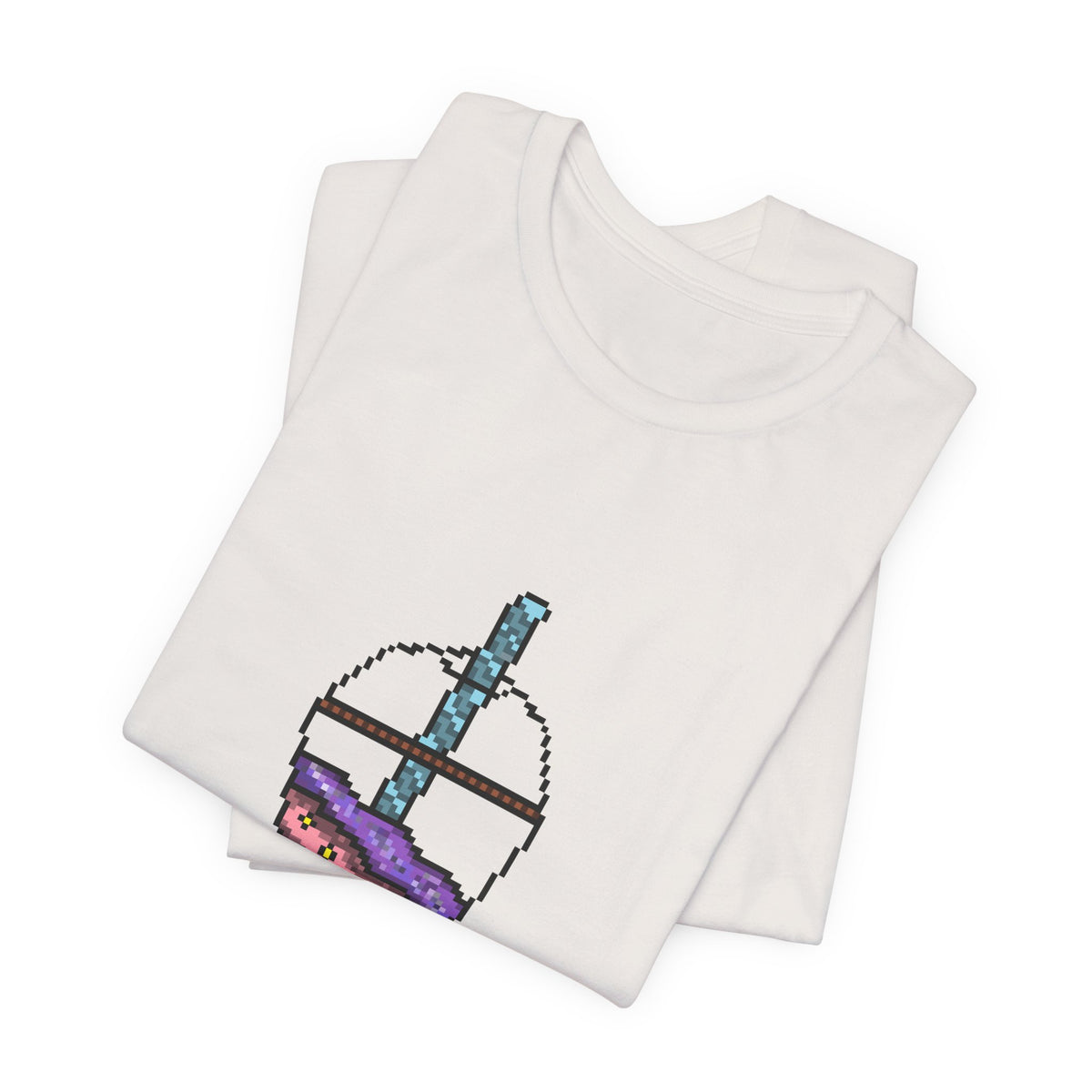 Galaxy Boba Tea Pixel Art Short Sleeve Tee