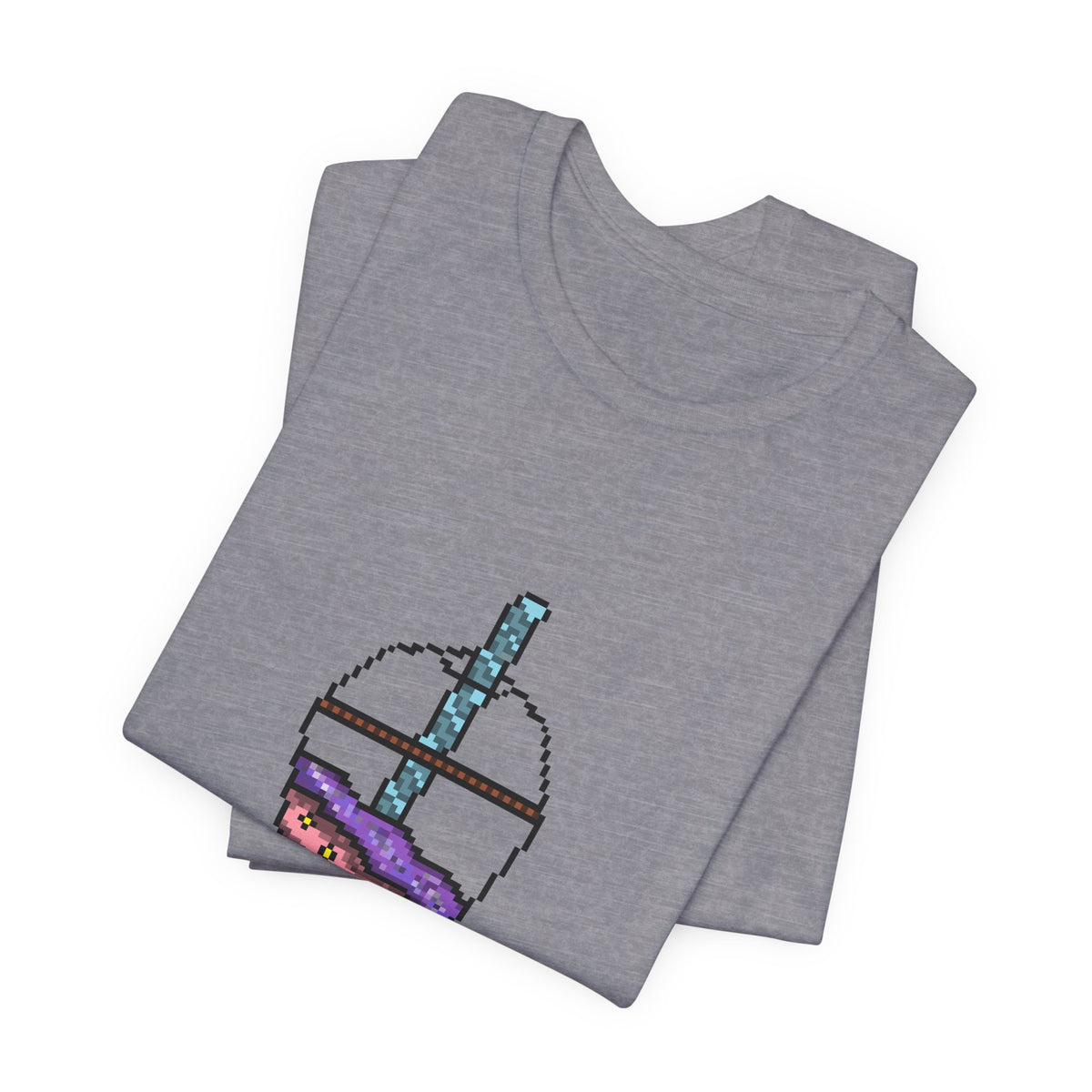 Galaxy Boba Tea Pixel Art Short Sleeve Tee