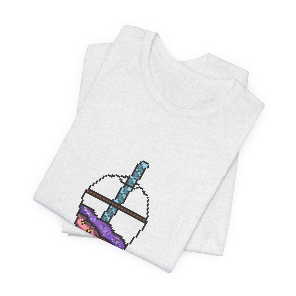 Galaxy Boba Tea Pixel Art Short Sleeve Tee