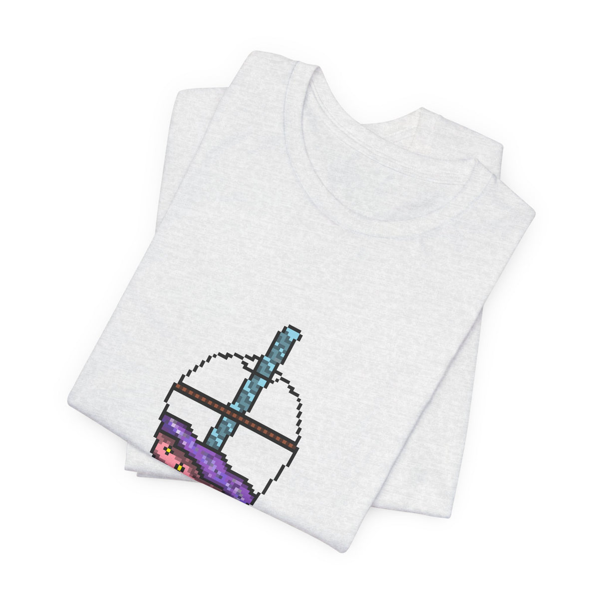Galaxy Boba Tea Pixel Art Short Sleeve Tee